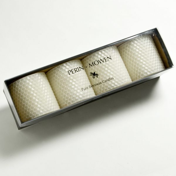 Petite Pillar Honeycomb Light Natural Beeswax