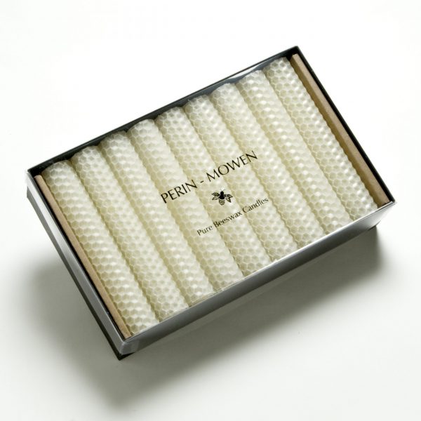 5 inch x 7/8 inch Beeswax Dinner candles