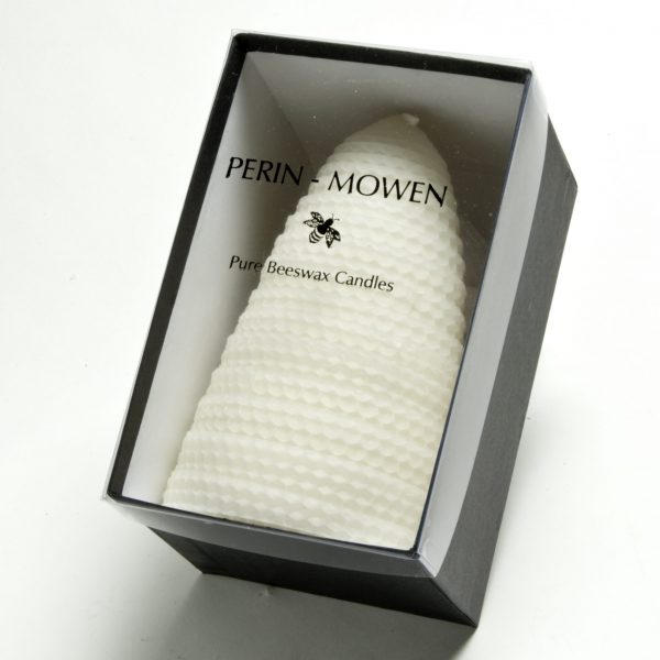 6 inch Beeswax Beehive Candle